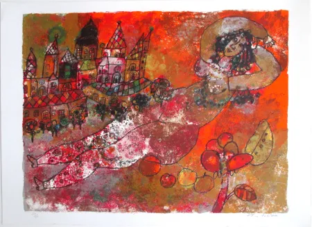 石版画 Tobiasse - The song of songs 1