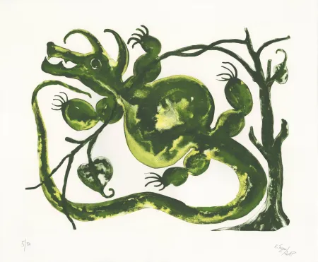 石版画 Toguo - Addicted to Fashion