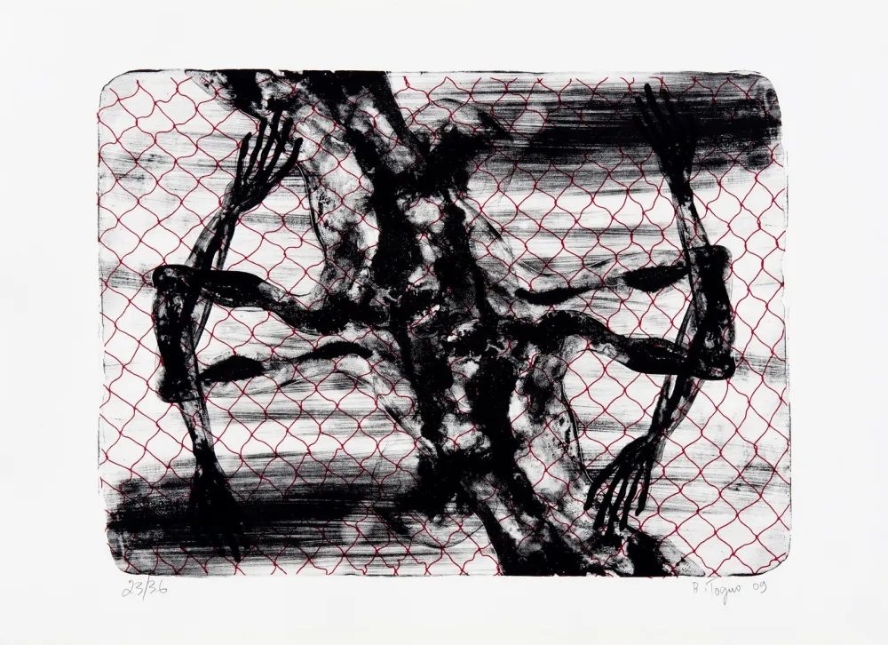 石版画 Toguo - Belly Dancing