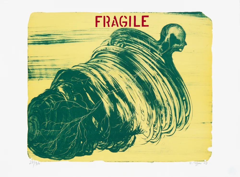 石版画 Toguo - Fragile
