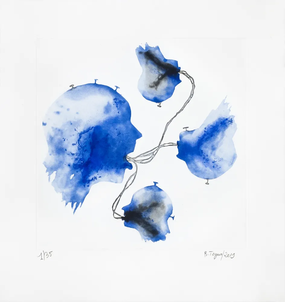 版画 Toguo - Sanaga