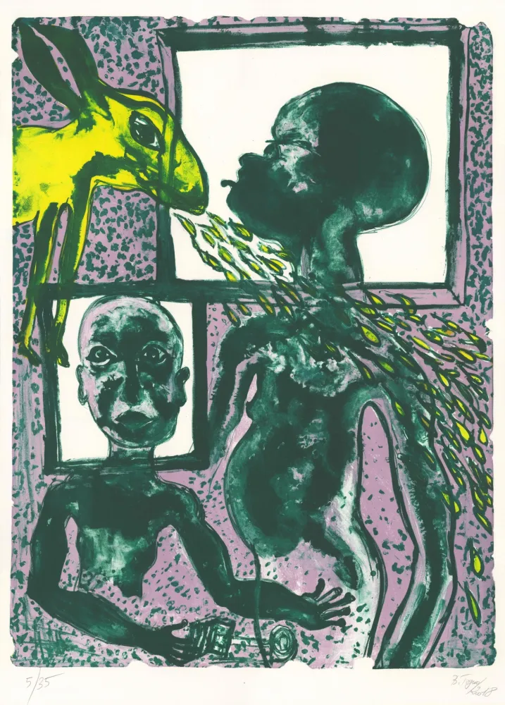 石版画 Toguo - Supernatural