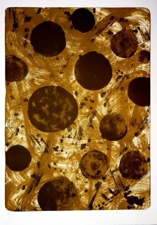 石版画 Tøjner - Recherche de formes dispersées I