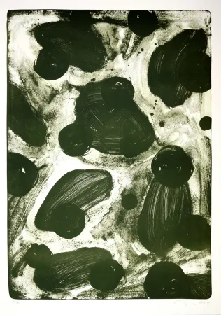 石版画 Tøjner - Recherche de formes dispersées II