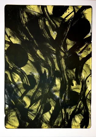 石版画 Tøjner - Recherche de formes dispersées V