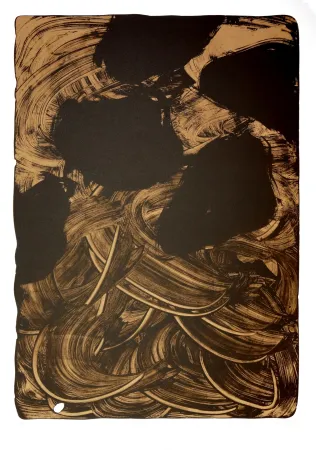 石版画 Tøjner - Recherche de formes dispersées VIII