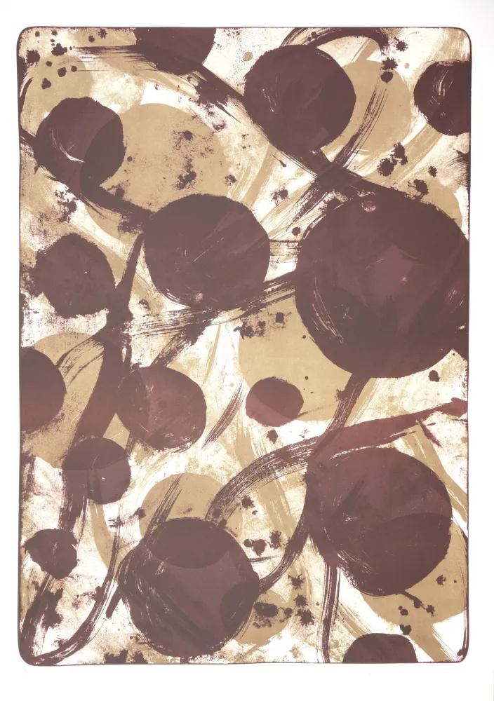 石版画 Tøjner - Recherche des formes dispersées VI