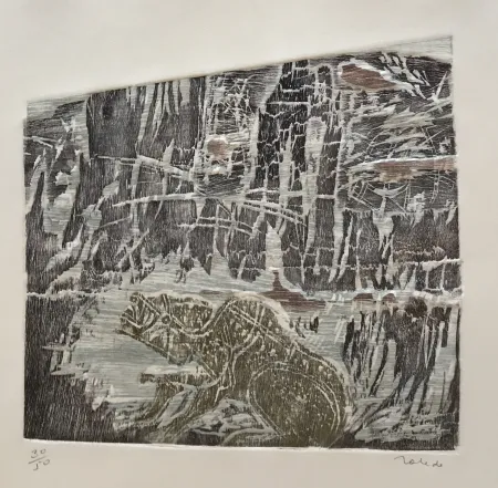 版画 Toledo - Animal in Winter