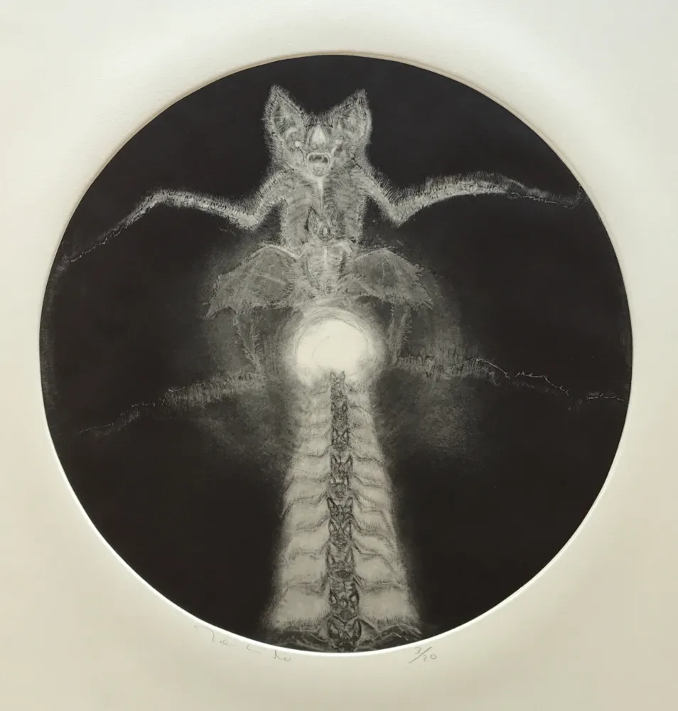 版画 Toledo - Bats