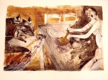 石版画 Toledo - El Desayuno