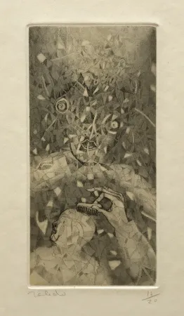 版画 Toledo - Hair Brush