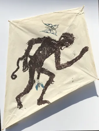 无技术 Toledo - Monkey with Butterflies Kite
