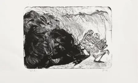 石版画 Toledo - Recuerdos de Mexico III