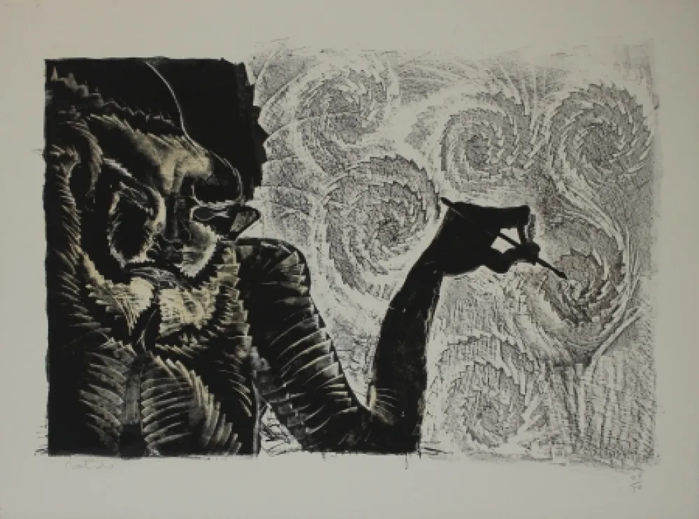 石版画 Toledo - Reillete