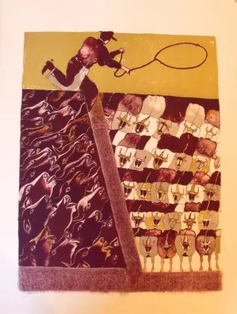 石版画 Toledo - Sans titre