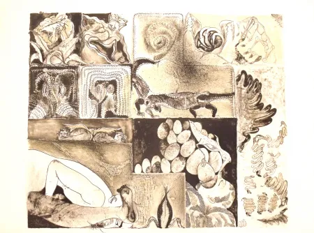 石版画 Toledo - Sans Titre 