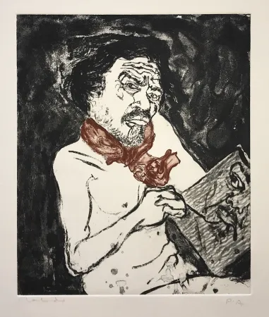 版画 Toledo - Self-Portrait