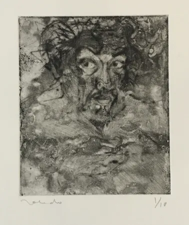 干刻版画 Toledo - Self-Portrait XL