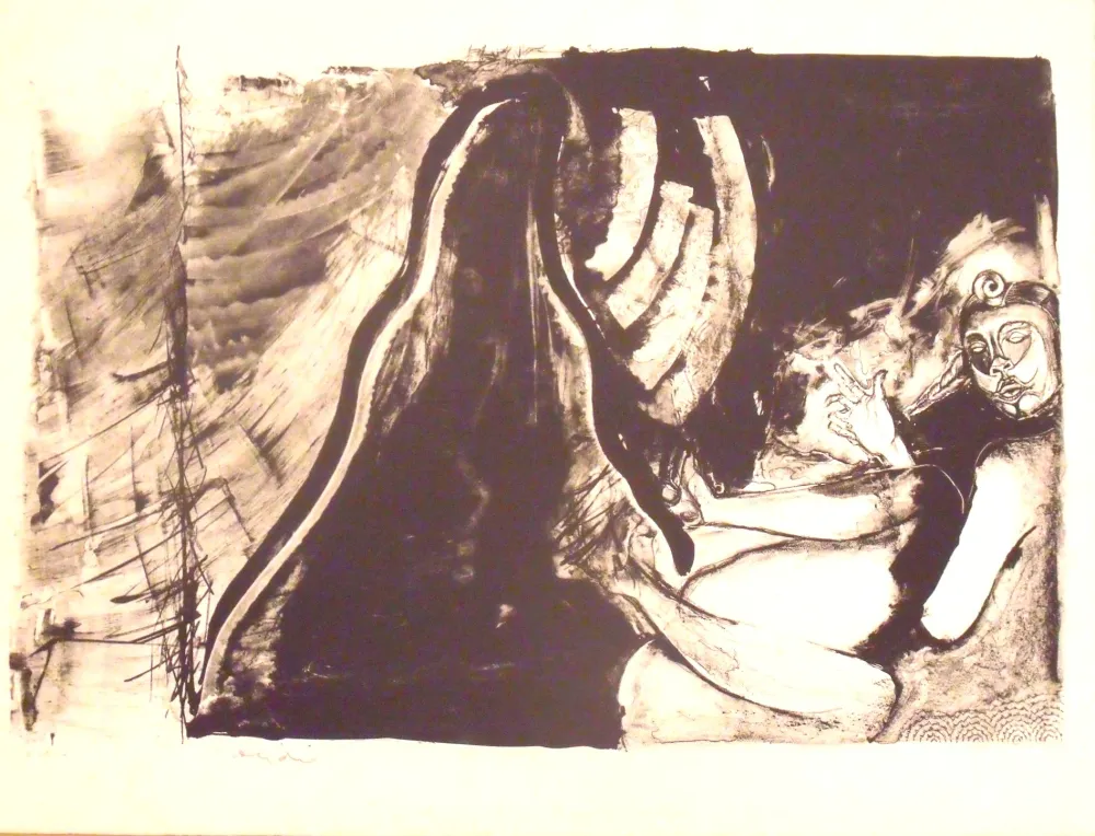 石版画 Toledo - Sin titulo