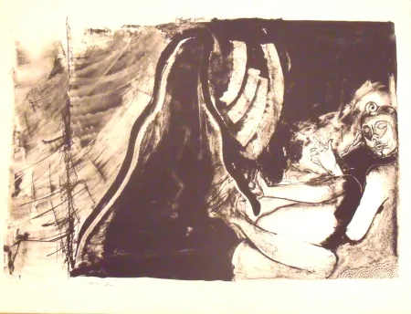 石版画 Toledo - Sin titulo