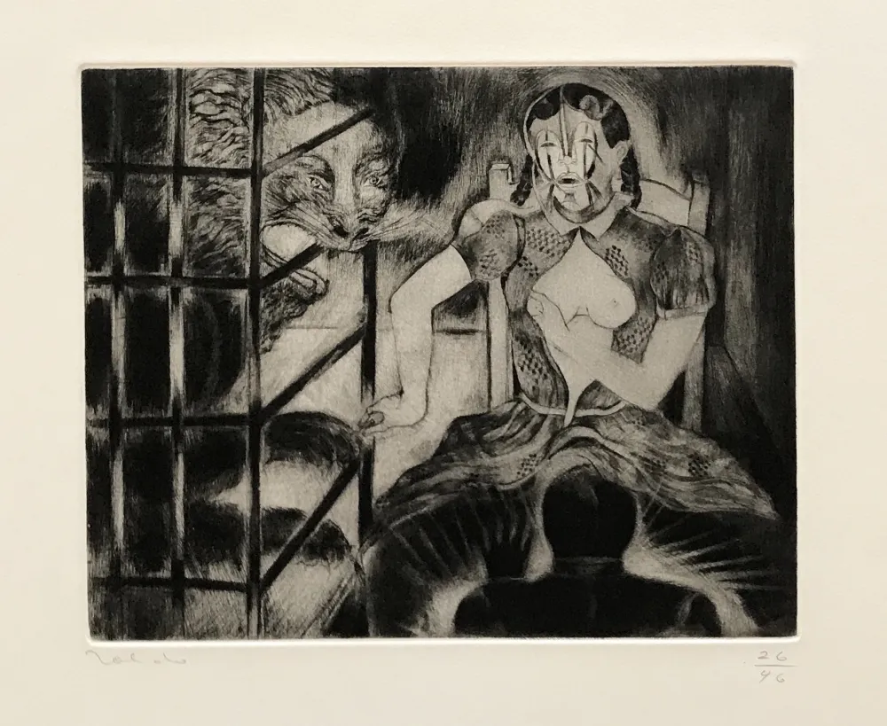 版画 Toledo - Story of Elena: Caged Lion