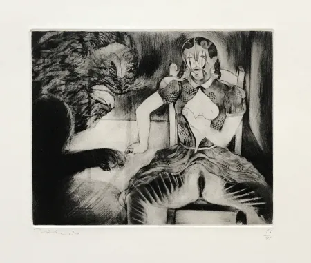 版画 Toledo - Story of Elena: Lion Prick