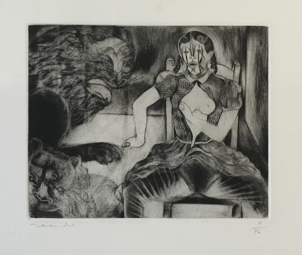 版画 Toledo - Story of Elena: Lions