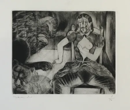 版画 Toledo - Story of Elena: Lions