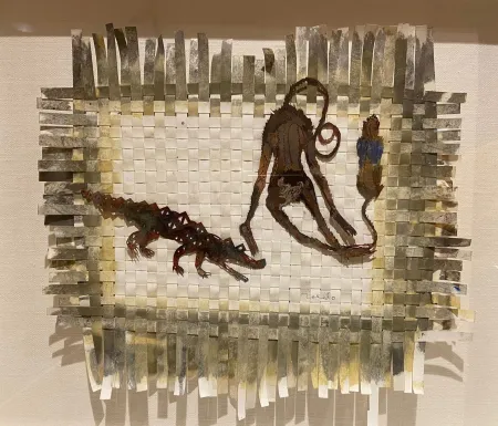 无技术 Toledo - Tejido con Cocodrillo y Changos (Weaving with Crocodile and Monkeys)