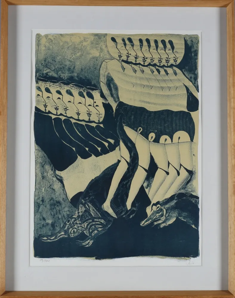 石版画 Toledo - Untitled 