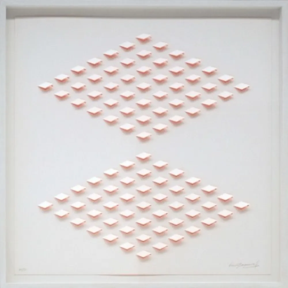 石版画 Tomasello - S/T 2 - Naranja