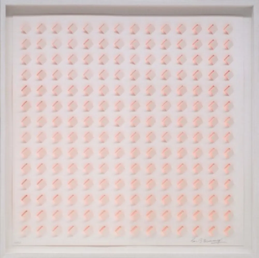 石版画 Tomasello - S/T 3 - Naranja