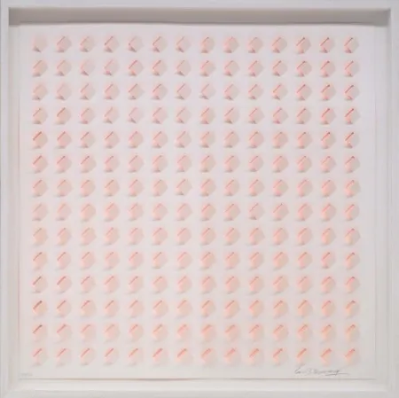 石版画 Tomasello - S/T 3 - Naranja