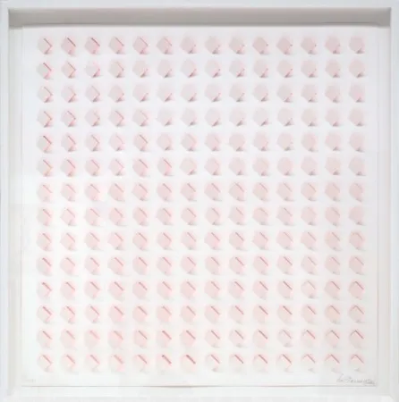 石版画 Tomasello - S/T - 3 Rosa