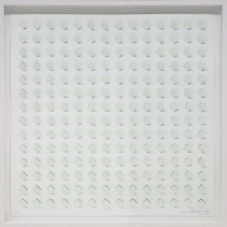 石版画 Tomasello - S/T 3 - Verde