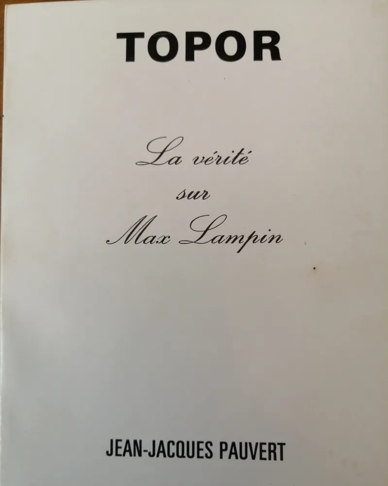 插图书 Topor - La Vérité sur Max Lampin