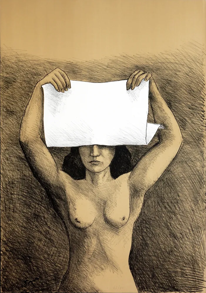 石版画 Topor - Mois de l'estampe