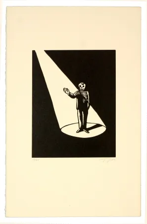 油毡版画 Topor - Rebonjour