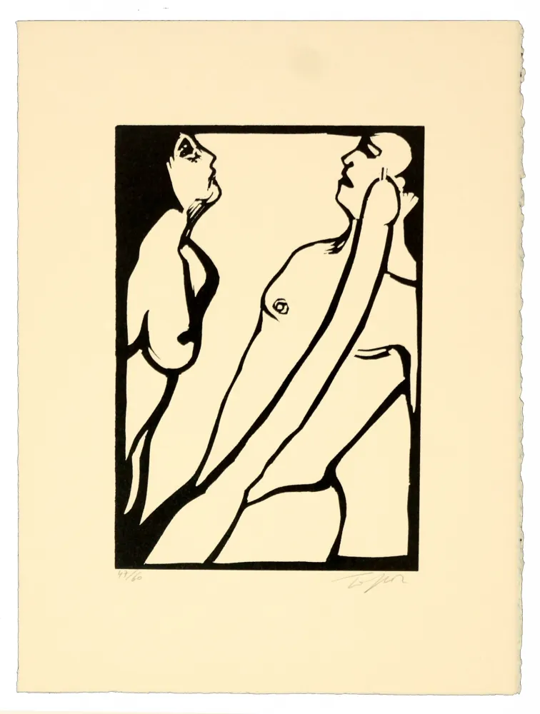 油毡版画 Topor - Rigor Mortis