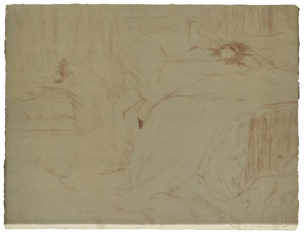 石版画 Toulouse-Lautrec - Elles