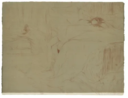 石版画 Toulouse-Lautrec - Elles