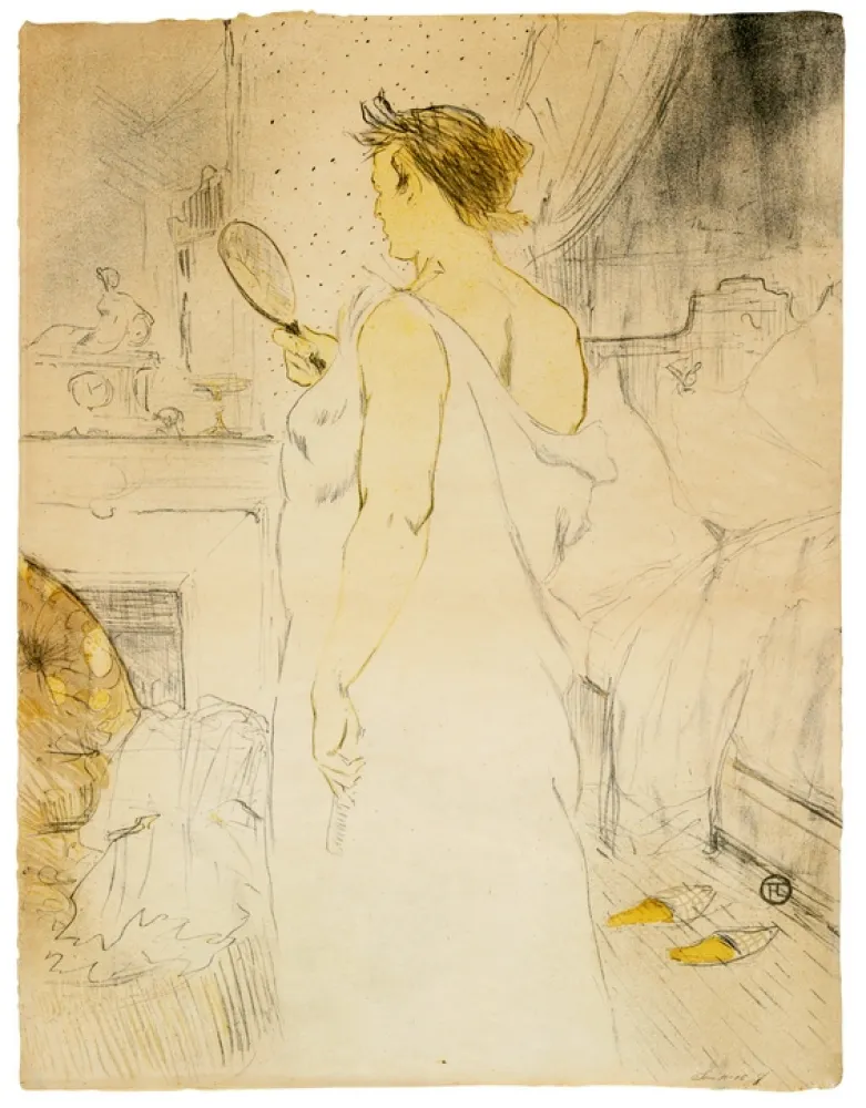 石版画 Toulouse-Lautrec - Elles