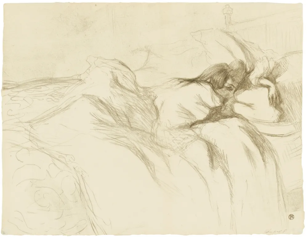 石版画 Toulouse-Lautrec - Elles