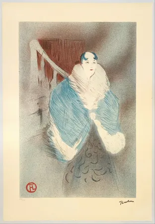 石版画 Toulouse-Lautrec - Elsa la viennoise