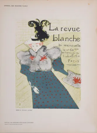 石版画 Toulouse-Lautrec - La revue blanche, 1897 