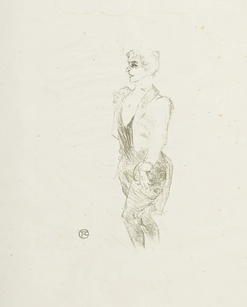石版画 Toulouse-Lautrec - Portraits d’Acteurs & d’Actrices : Mary Hamilton, 1898