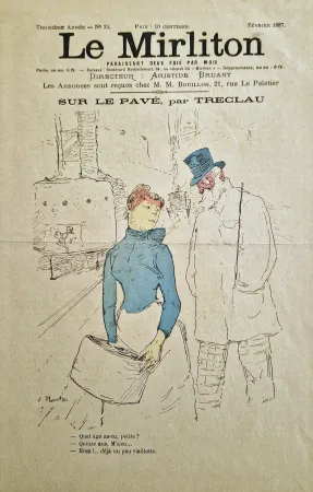 石版画 Toulouse-Lautrec - Quel àge as tu, petite?
