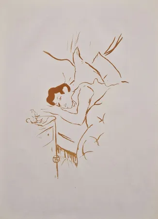 石版画 Toulouse-Lautrec - Ta bouche