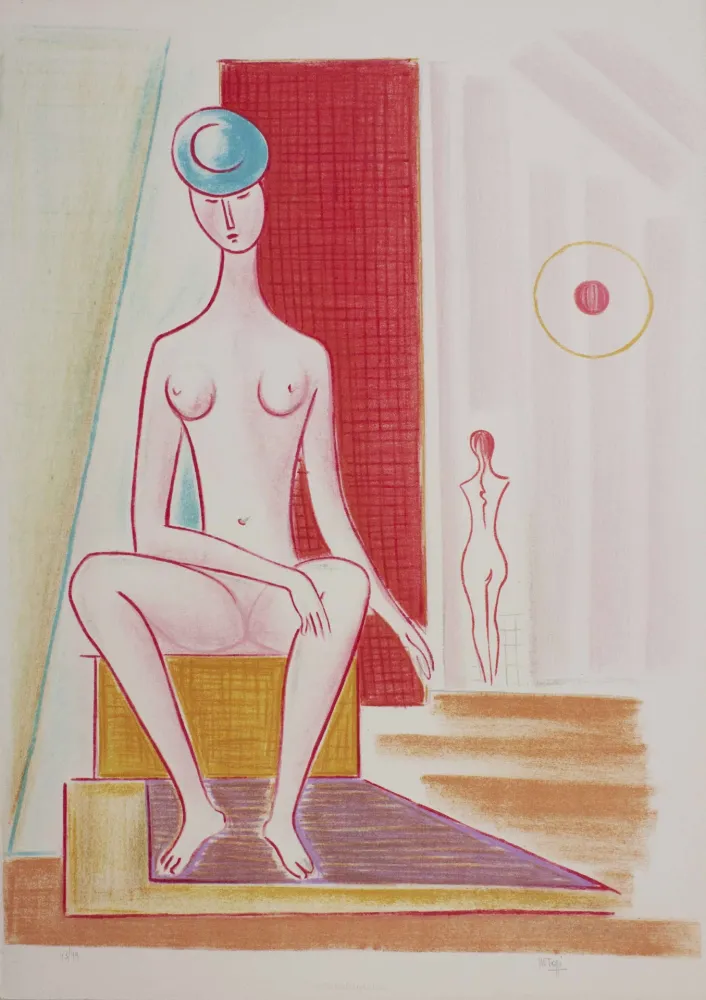 石版画 Tozzi - Al circo