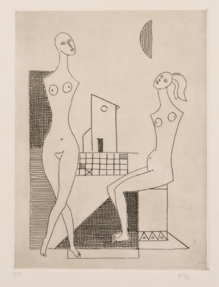 版画 Tozzi - SENZA TITOLO